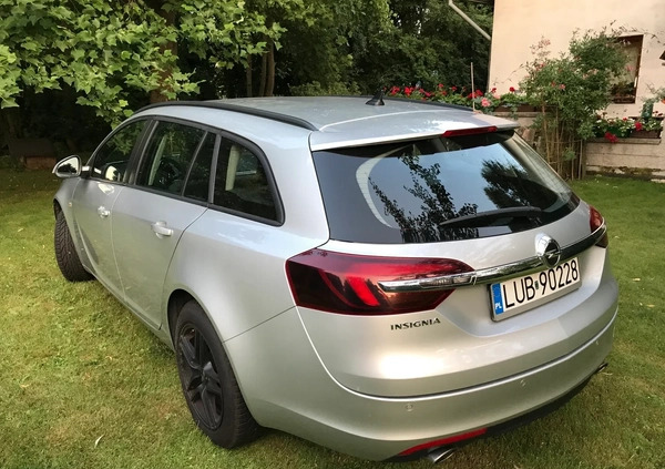Opel Insignia cena 43500 przebieg: 81387, rok produkcji 2016 z Warszawa małe 121